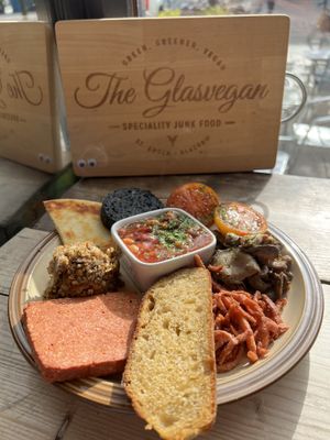 Full Scottish breakfast   at The Glasvegan in Glasgow