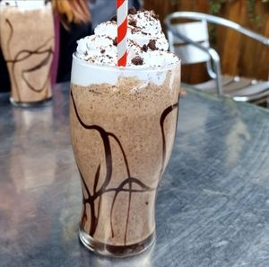 Cookie milkshake at The Glasvegan in Glasgow