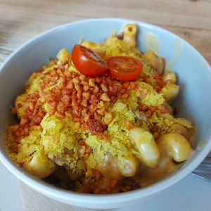 Man 'n' cheeze at The Glasvegan in Glasgow