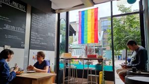 The Glasvegan inside 2022 at The Glasvegan in Glasgow