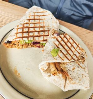 Doner vebab at The Glasvegan in Glasgow