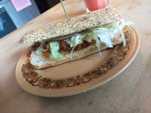 Gangsta grannie at The Glasvegan in Glasgow