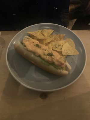 not dog  at The Glasvegan in Glasgow