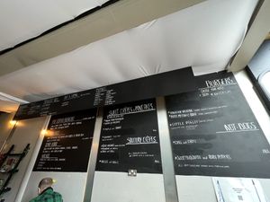 Menu  at The Glasvegan in Glasgow