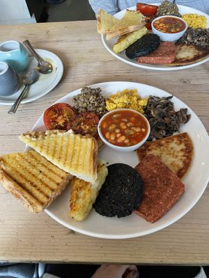 Full Scottish Breakfastt  at The Glasvegan in Glasgow