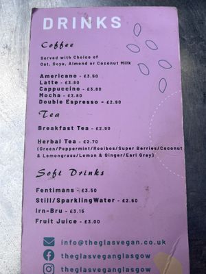   at The Glasvegan in Glasgow