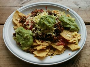 Haggis Nachos at The Glasvegan in Glasgow