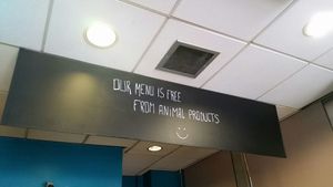 Inside statement at The Glasvegan in Glasgow