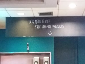 100% vegan at The Glasvegan in Glasgow