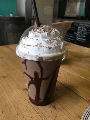 Oreo milkshake at The Glasvegan in Glasgow