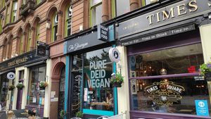 Exterior at The Glasvegan in Glasgow