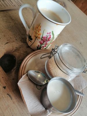 Coffee just like your grandma would do at The Glasvegan in Glasgow