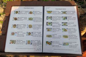 menu at The Kitchen Restaurant   in Krabi