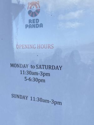   at Red Panda in Lyme Regis