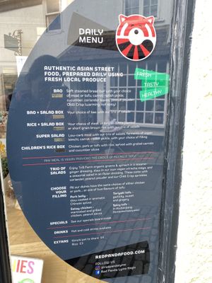   at Red Panda in Lyme Regis