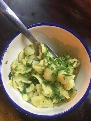 Mac n Cheese (dish of the week)  at Distrito Vegano in Merida