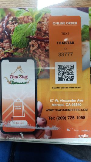 Order online at Thai Star in Merced