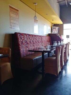 Inside at The Queen's Table Vegan Cuisine  in El Paso