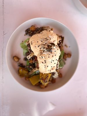 The vegan breakfast   at Buzz Organic Food & Drink in Ao Nang