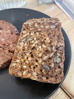 Glutenfreies Brot zum extra bestellen   at Buzz Organic Food & Drink in Ao Nang