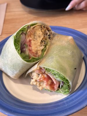 hummus wrap   at Buzz Organic Food & Drink in Ao Nang