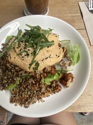 Vegan breakfast   at Buzz Organic Food & Drink in Ao Nang