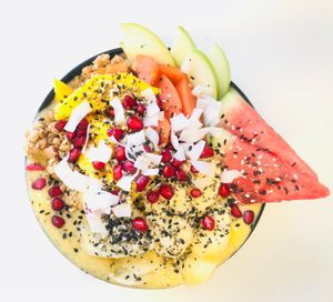 tropical smoothie bowl at Buzz Organic Food & Drink in Ao Nang