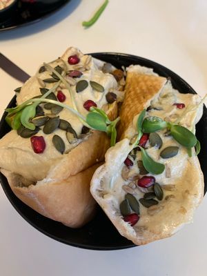 Vegan Pita at Buzz Organic Food & Drink in Ao Nang