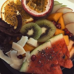 Smoothie bowl toppings.  at Buzz Organic Food & Drink in Ao Nang