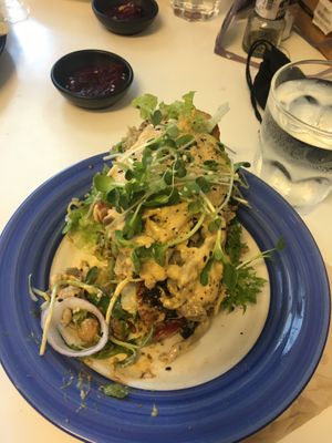 Vegan breakfast at Buzz Organic Food & Drink in Ao Nang