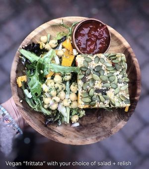 Fritatta at Presto Eatery in Mount Gambier