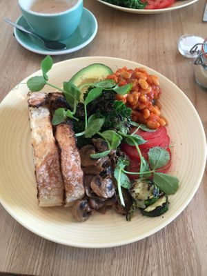 Modified veg breakfast  at Presto Eatery in Mount Gambier
