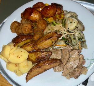 Buffetteller  at Tibits in St Gallen