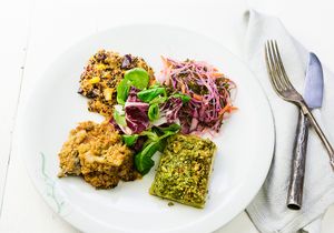 tibits plate at Tibits in St Gallen