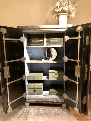 Früher war es ein Bankgebäude, davon erzählt dieser hübsche Tresor at Tibits in St Gallen