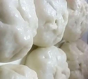 Chinese momo ( Pau ) at Yeok Teck Chinese Vegetarian in Kathmandu