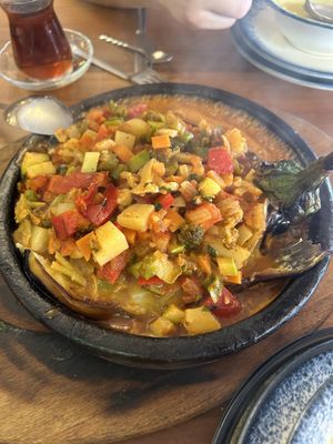   at Saltanat Fish & Kebab House in Istanbul