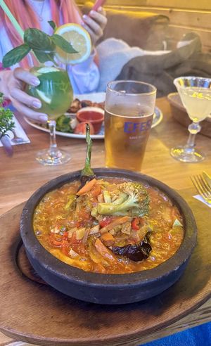   at Saltanat Fish & Kebab House in Istanbul