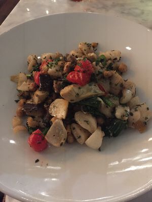 Vegan gnocchi  at Piva in New Westminster