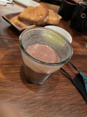 vegan chocolate smoothie at Journey in Istanbul