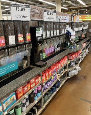 Bulk coffee at Fresh Thyme Farmers Market in St Louis Park