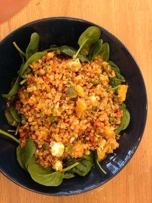 Salad de lentilles  at La Cantine in Biarritz