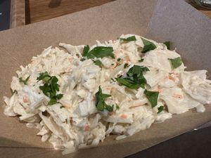 vegetarian cole slaw  at Frittenglück - Siegen Oberstadt in Siegen