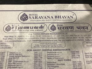 The Locations in the world at Hotel Saravana Bhavan - Connaught Circus in New Delhi
