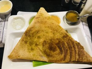 Very delicious dosa at Hotel Saravana Bhavan - Connaught Circus in New Delhi