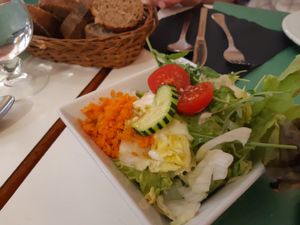 Salad at La Biotika in Madrid