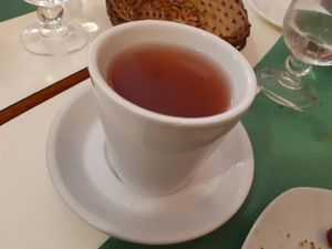 Herbal tea at La Biotika in Madrid