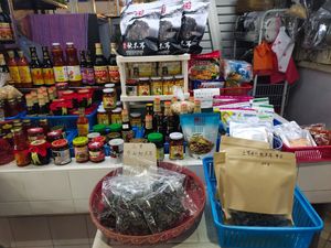 Various kind of vegan and vegetarian items at Jing Yuan Vegetarian 靜苑素 in Central Singapore