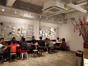 Café interior at Project Acai - Katong in Central Singapore