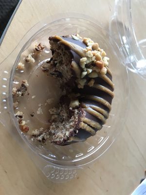 Caramel donut, absolutely delicious ?  at 7th Heaven in Sutherland